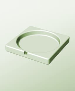 CS128-20-S Stacking slotted component box bin for makers 3d model