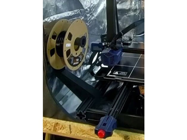 Printer Camera Perch 3d model