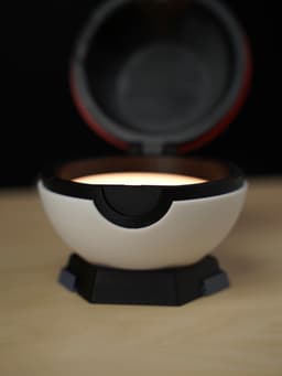 LumiBall - Pokeball Lamp 3d model