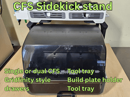 CREALITY CFS SIDEKICK - Dual CFS roll-out stand 3d model