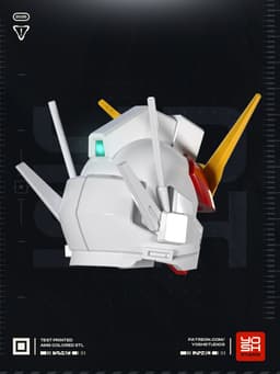 Mecha Heavyarms Helmet 3D Printer STL file 3d model