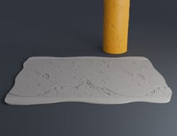 Beach Texture Rollers 3d model