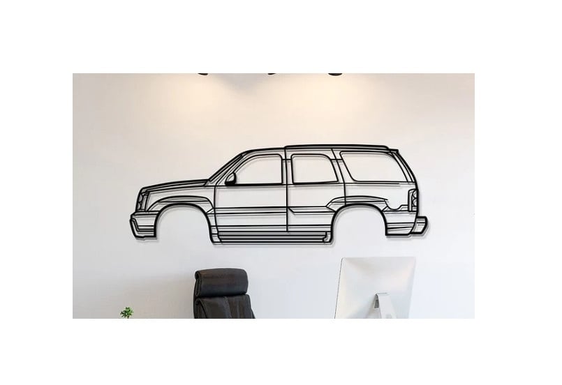 Cadillac - Escalde 2002 Wall Art 3d model