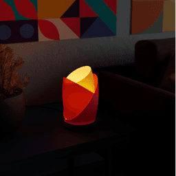 Multicolor Table Lamp 3d model
