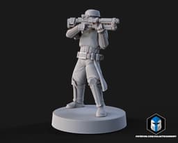 1:48 Scale Shoretroopers - 3D Print Files 3d model