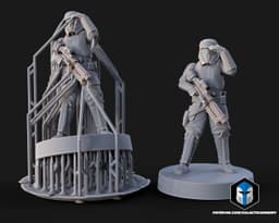 1:48 Scale Shoretroopers - 3D Print Files 3d model