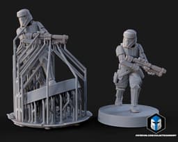 1:48 Scale Shoretroopers - 3D Print Files 3d model