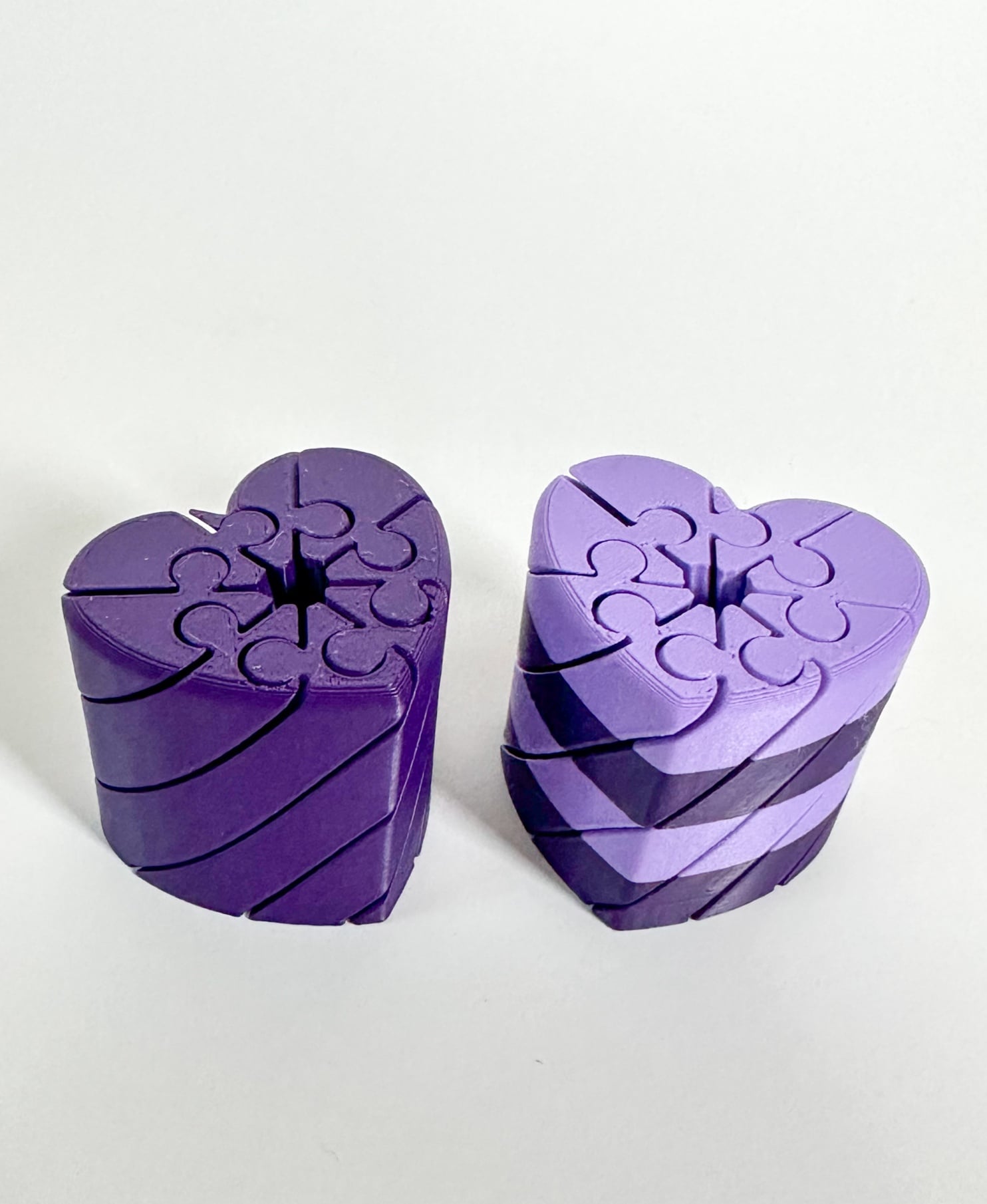 Twisty Heart Fidget 3d model