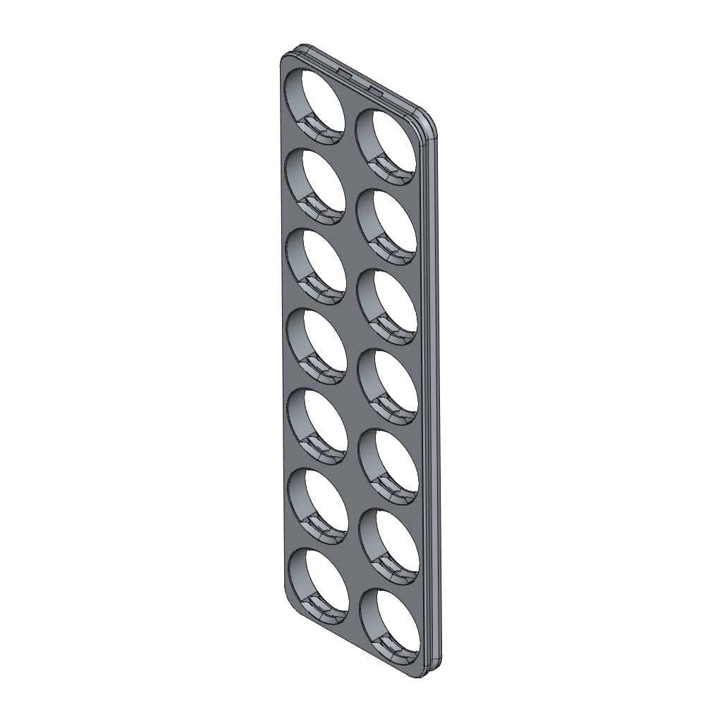 D-LOCK_PANEL.2X7 3d model