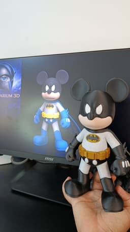 Gotham Mouse Hero 3d model