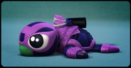Super Turtle Hawkeye 3d model