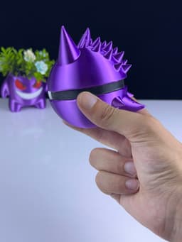 Gengar Pokeball - Multipart 3d model