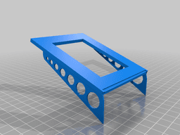 Razer Blackwidow TE Chroma Phone Mount Stand 3d model