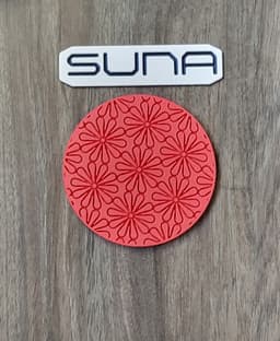 Coaster - Kiku / Chrysanthemum 3d model