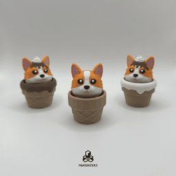 Ice Cream Buddies Clickers 3d model