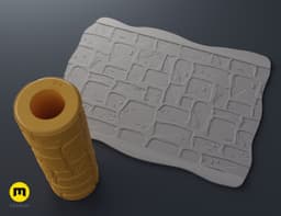 Texture Rollers - Stone Vol.1 (1-3) 3d model