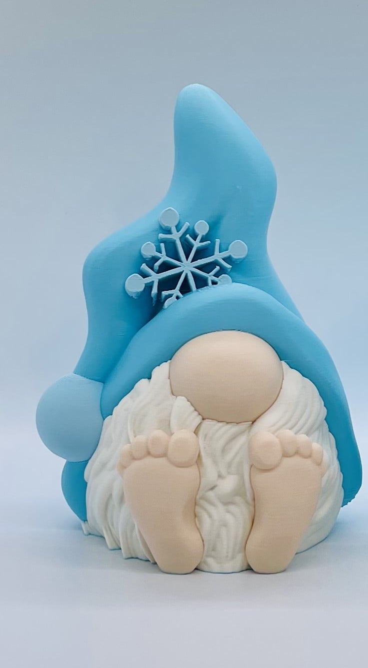 Snowflake Gnome 3d model