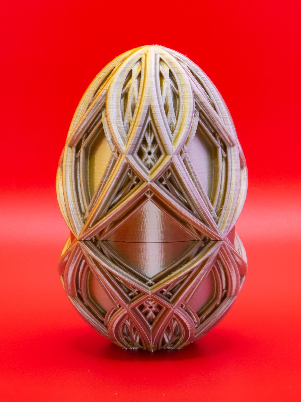 Kaleidoscope Cross Easter Egg 3d model