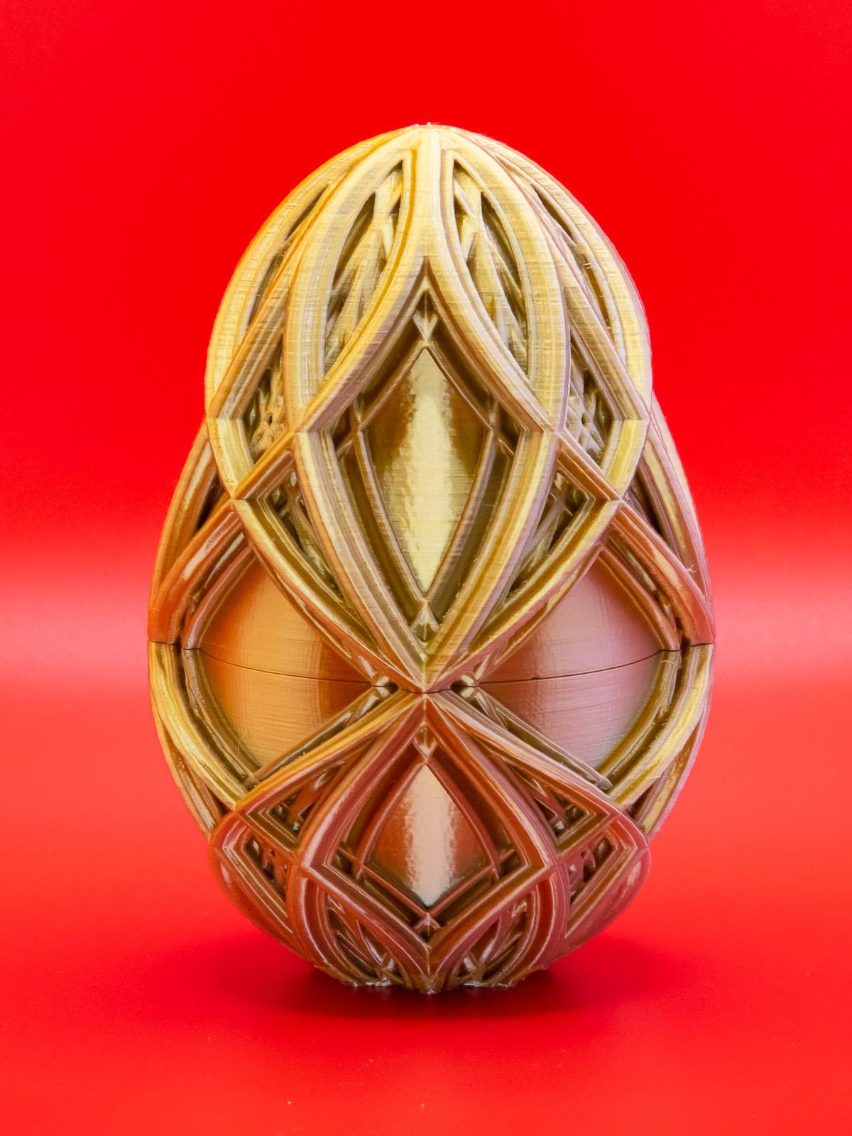 Kaleidoscope Cross Easter Egg 3d model
