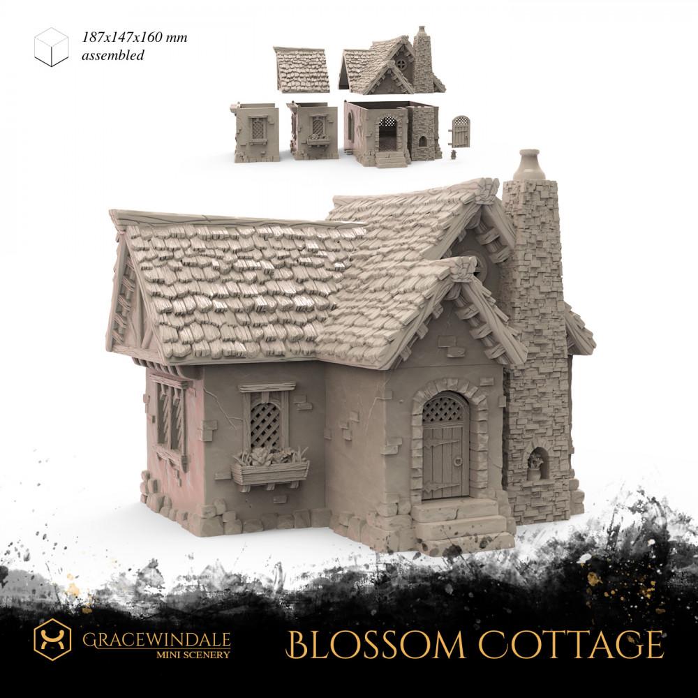 Blossom Cottage 3d model