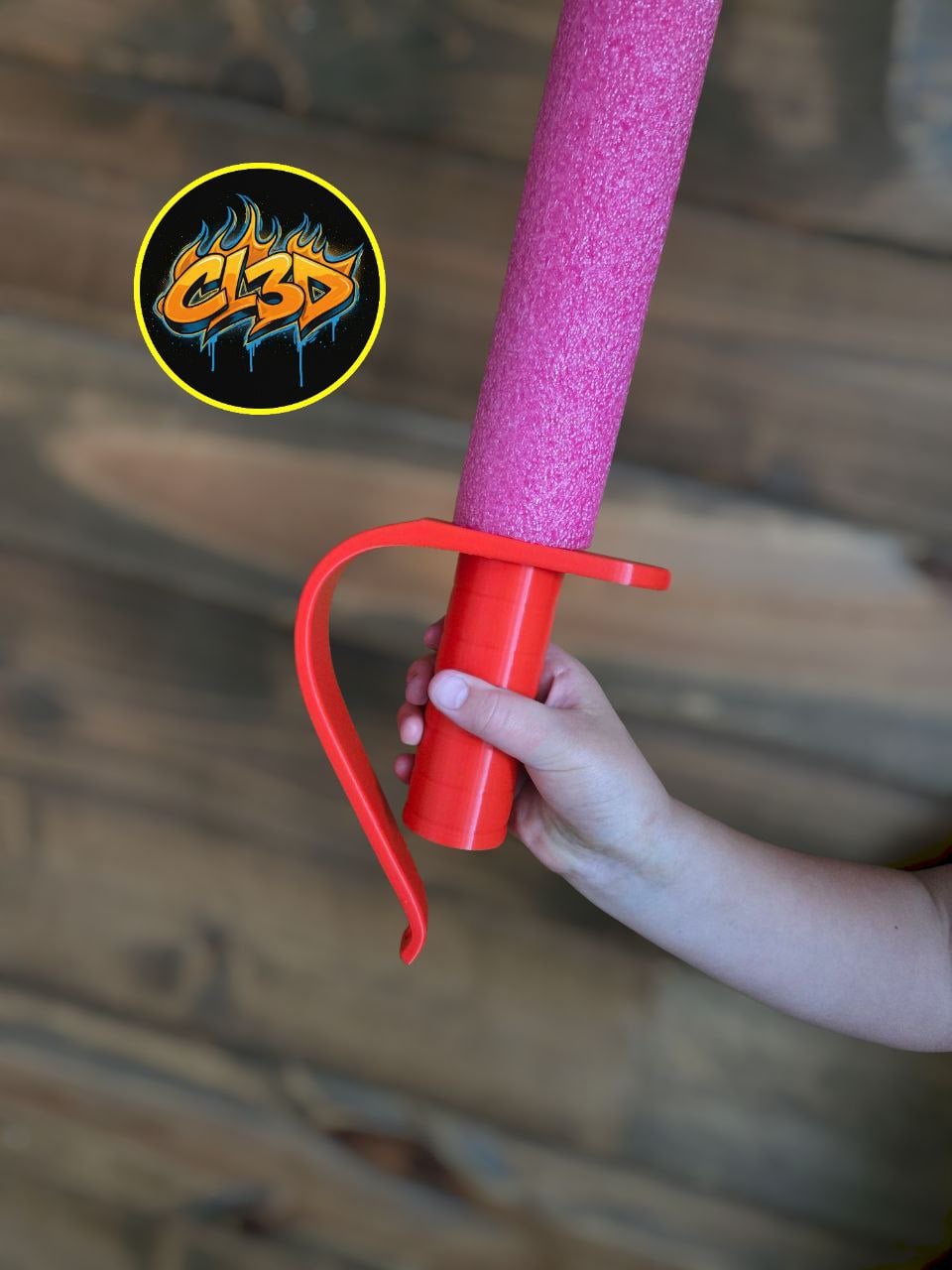 French Guard Pool Noodle Sword 3d model