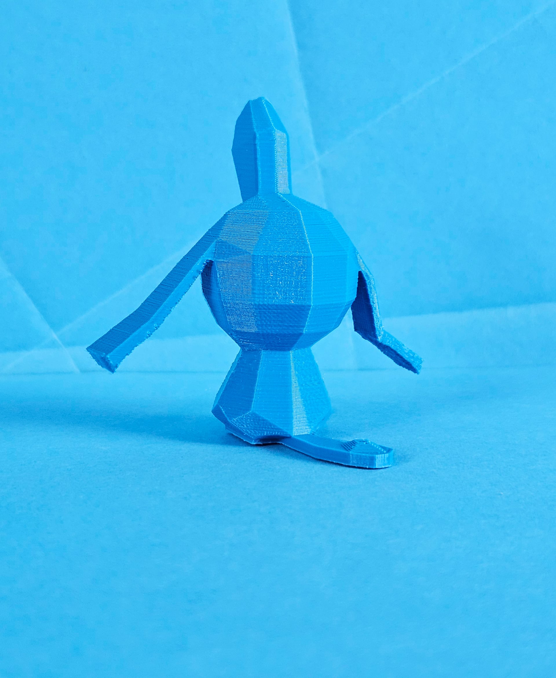 Wynaut Low Poly Pokemon 3d model