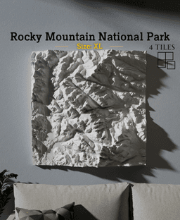 Rocky Mountain National Park 3d model