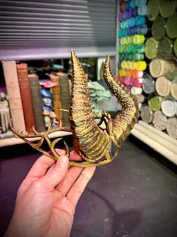 Horned tiara 3d model
