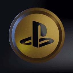 Play Station Bonus Coin From Astro Bot, Astro's PlayRoom Coin / PS5 Coin 3d model