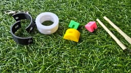 Sushi Roll Keychain mini Puzzle and Fidget! 3d model