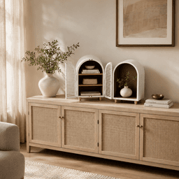 SHELF PRESENTER (TAMIN) - 4 VERSIONS / ARCH DISPLAY STAND / MODERN SHELF DECOR / HOMEDECOR 3d model