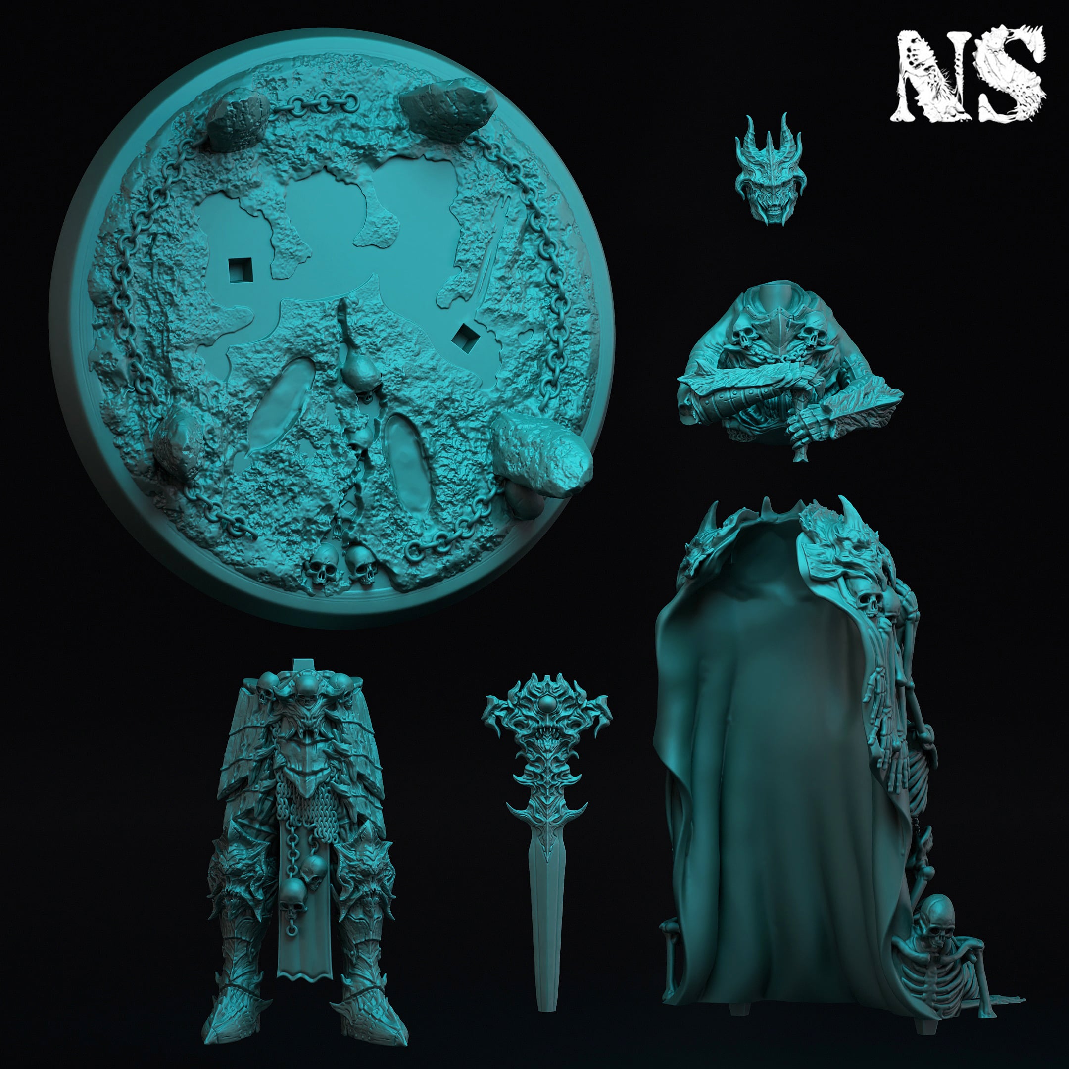Death knight 3d model