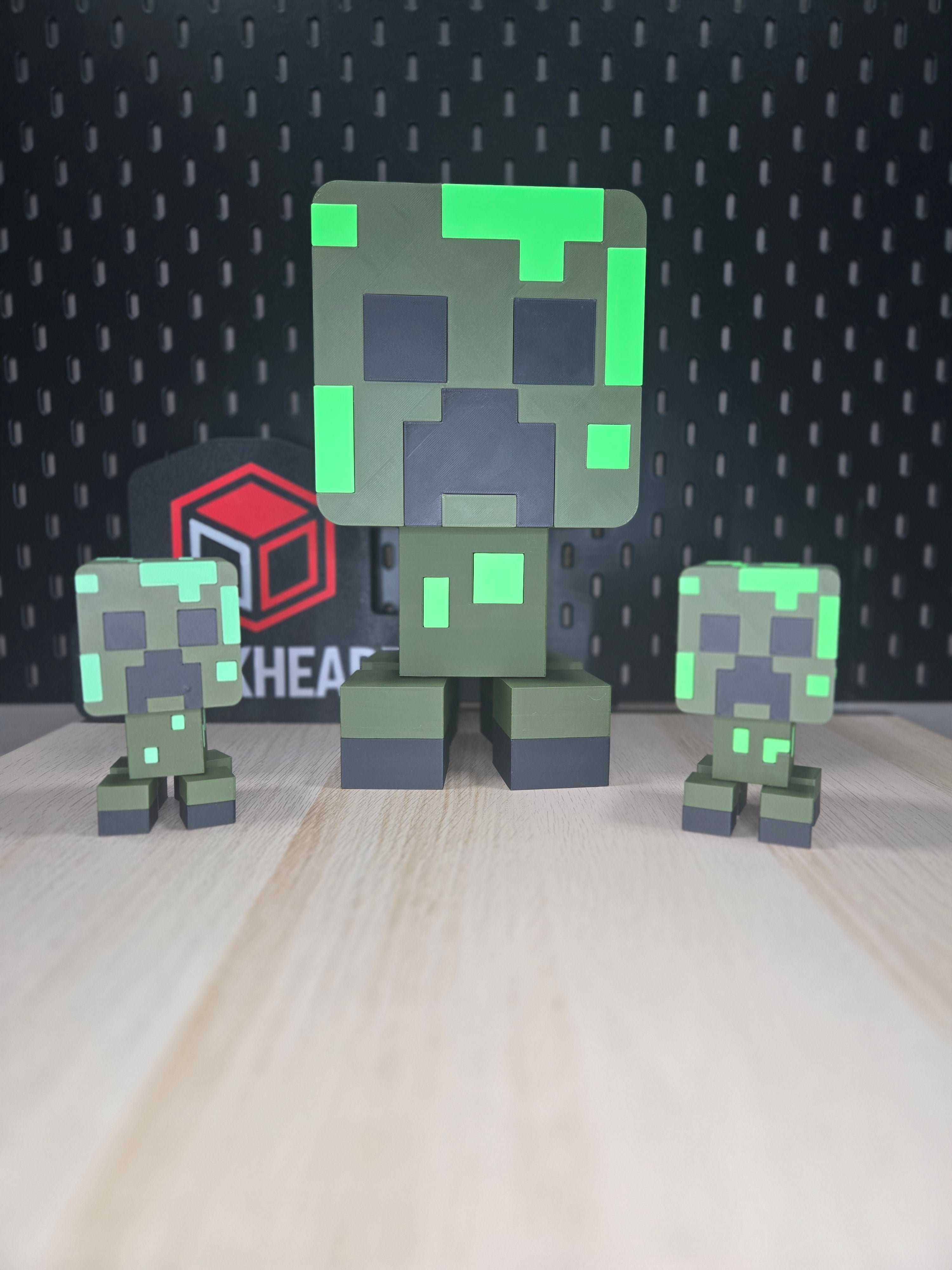 Blokkheadz Creeper! 3d model
