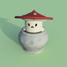 Moshi Mossies – Plant Pals from Moshi Island 3d model