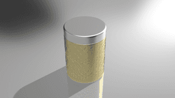 Stash Jar-76mm x 100 mm 3d model