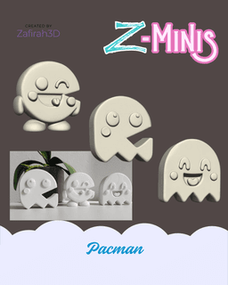 FREE Z-MINIS PACMAN 3d model