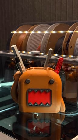 Domo Kun Pen Holder 3d model
