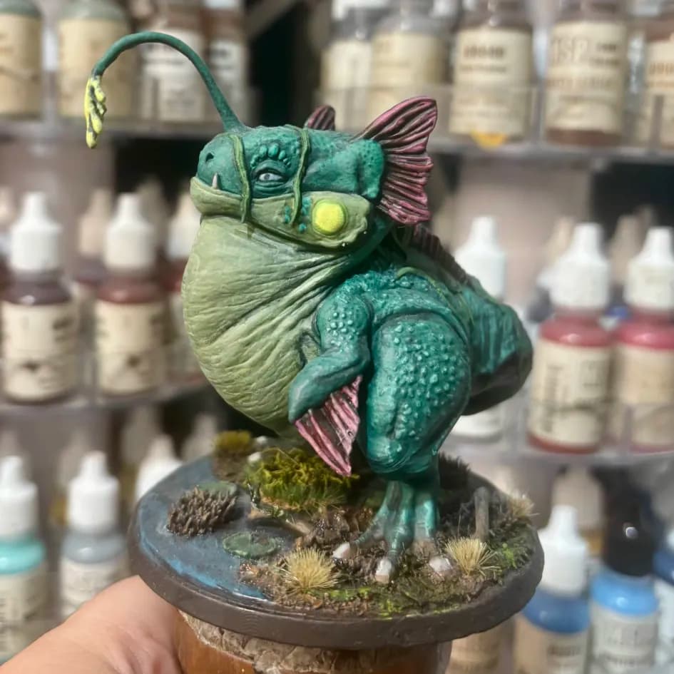 Painted live on twitch.tv/mikemoans