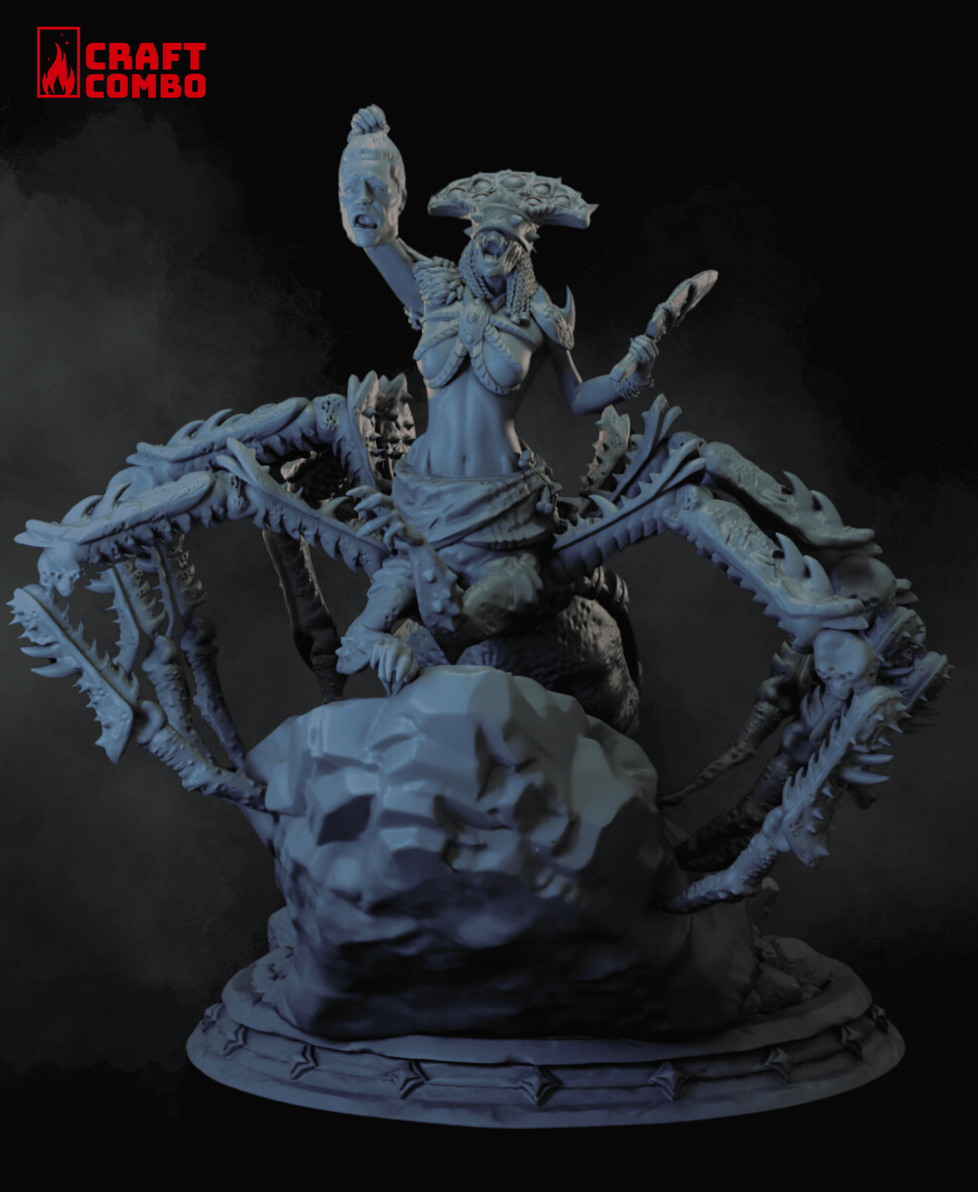 Drider - D&D Mini 3d model