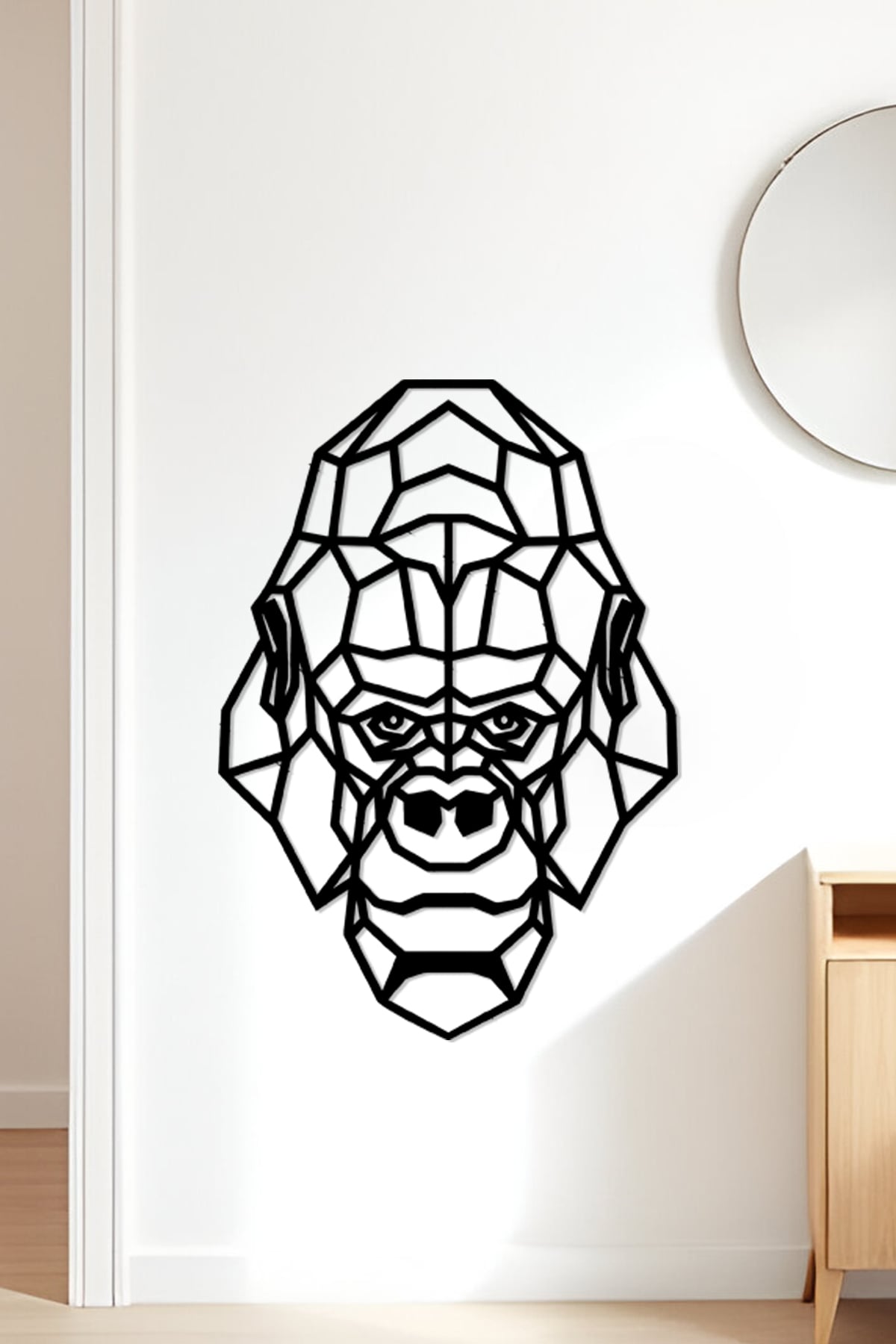 Gorilla Wall Art, Wall Decor, Home Decor 3d model