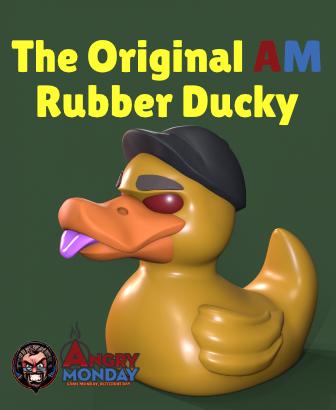 The Original AM Rubber Duck 3d model