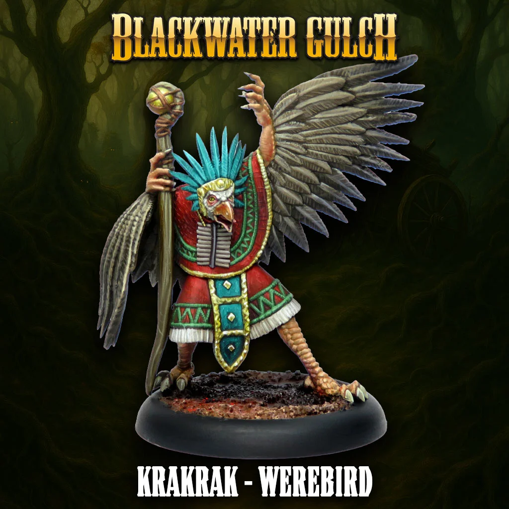 Krakrak - Werebird 3d model
