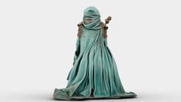 Dustbound Seer Sculpture 3d model