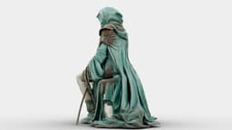 Dustbound Seer Sculpture 3d model