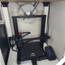 FILAMENT ROLLER FOR IKEA LACK ENCLOSURE 3d model