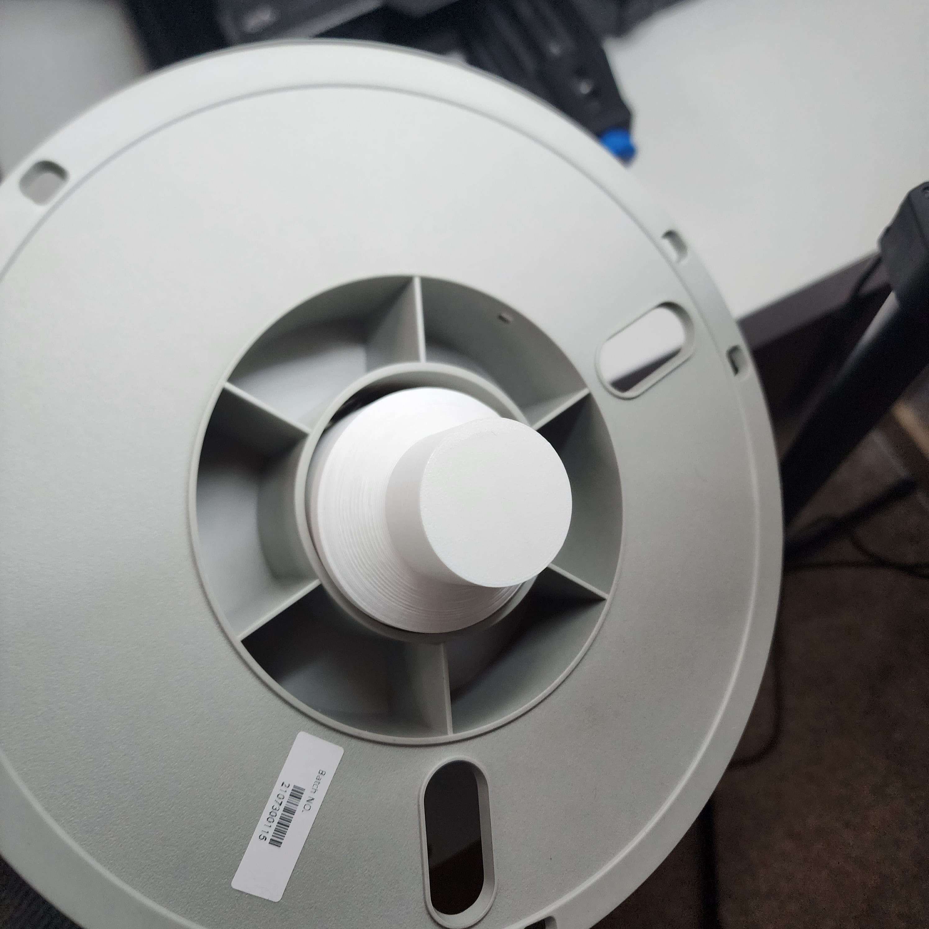 FILAMENT ROLLER FOR IKEA LACK ENCLOSURE 3d model