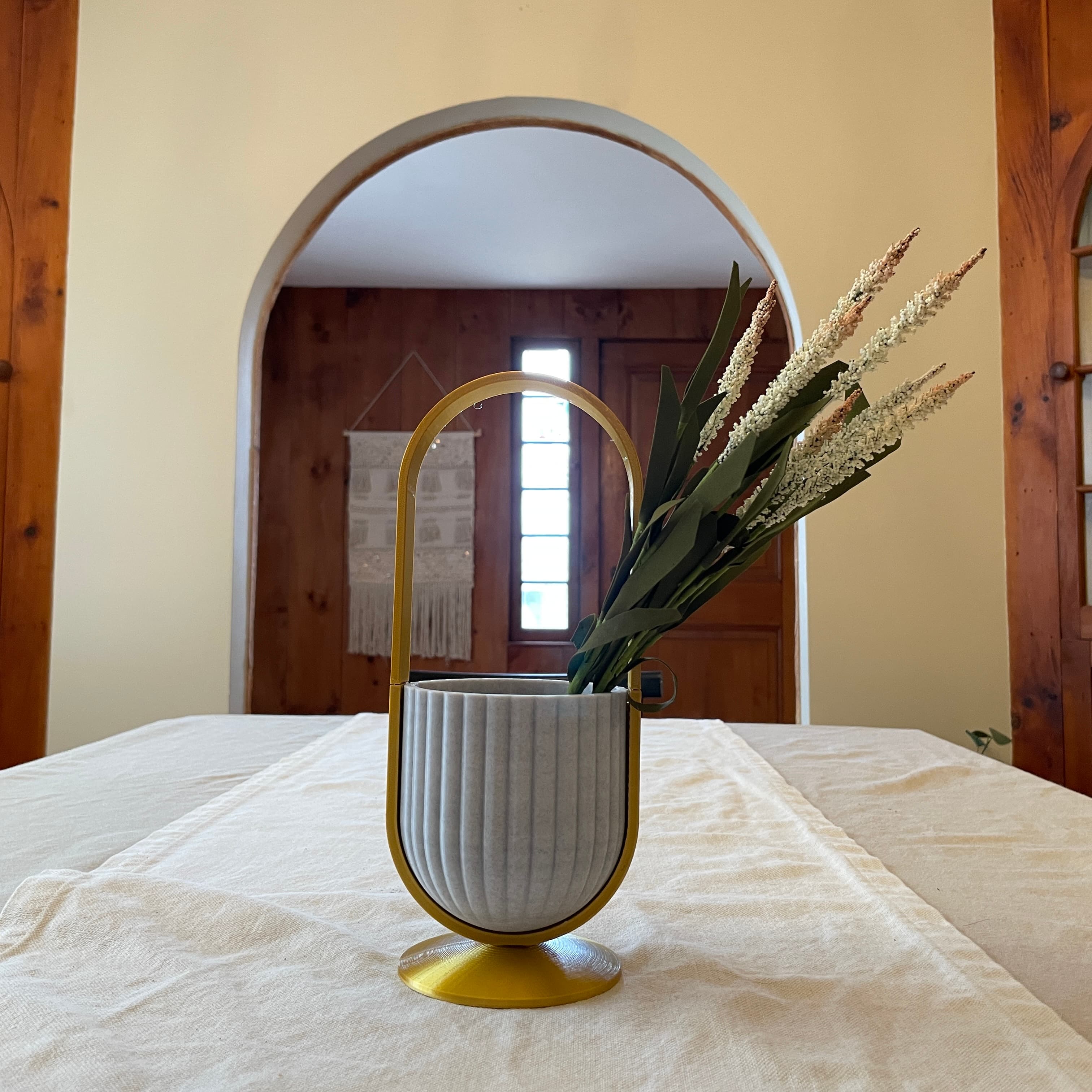 Modern Planter 001 3d model