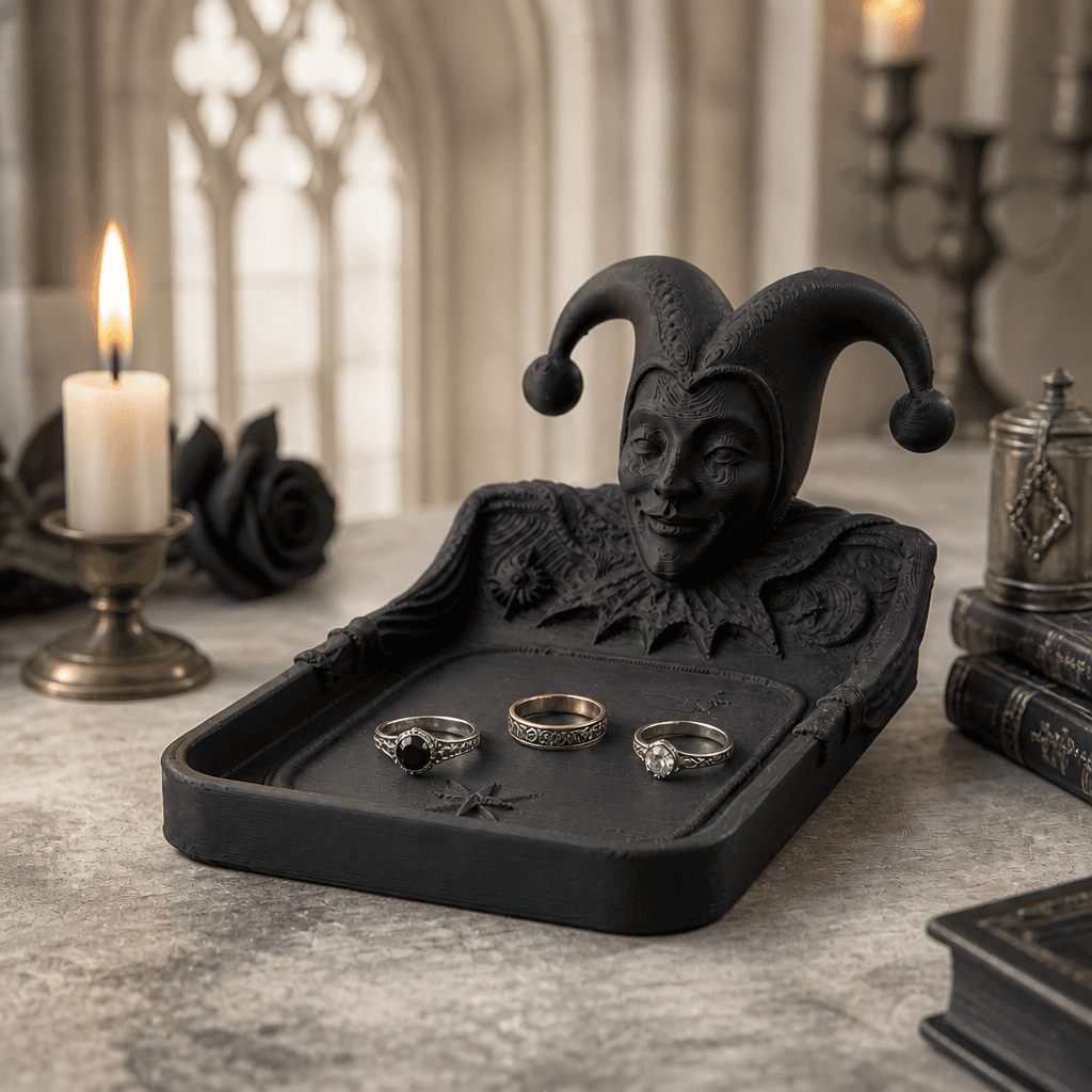 Jester Organizer - Quirky Desk Storage 3d model