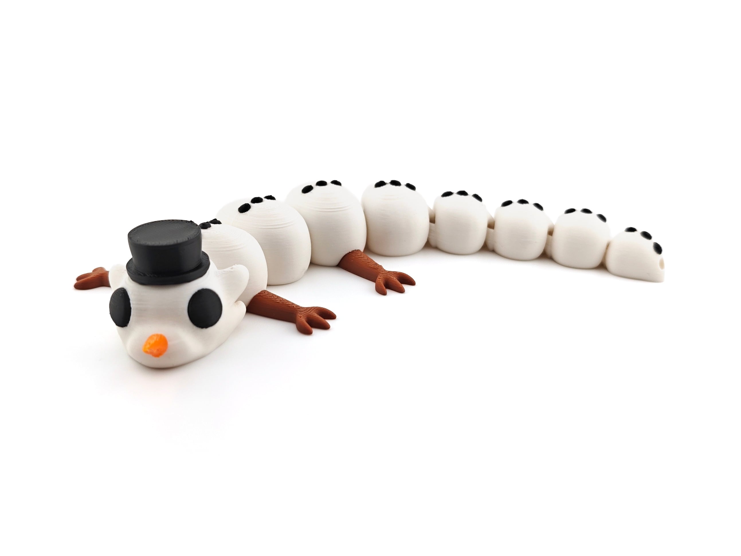 Snowman Dragon 3d model