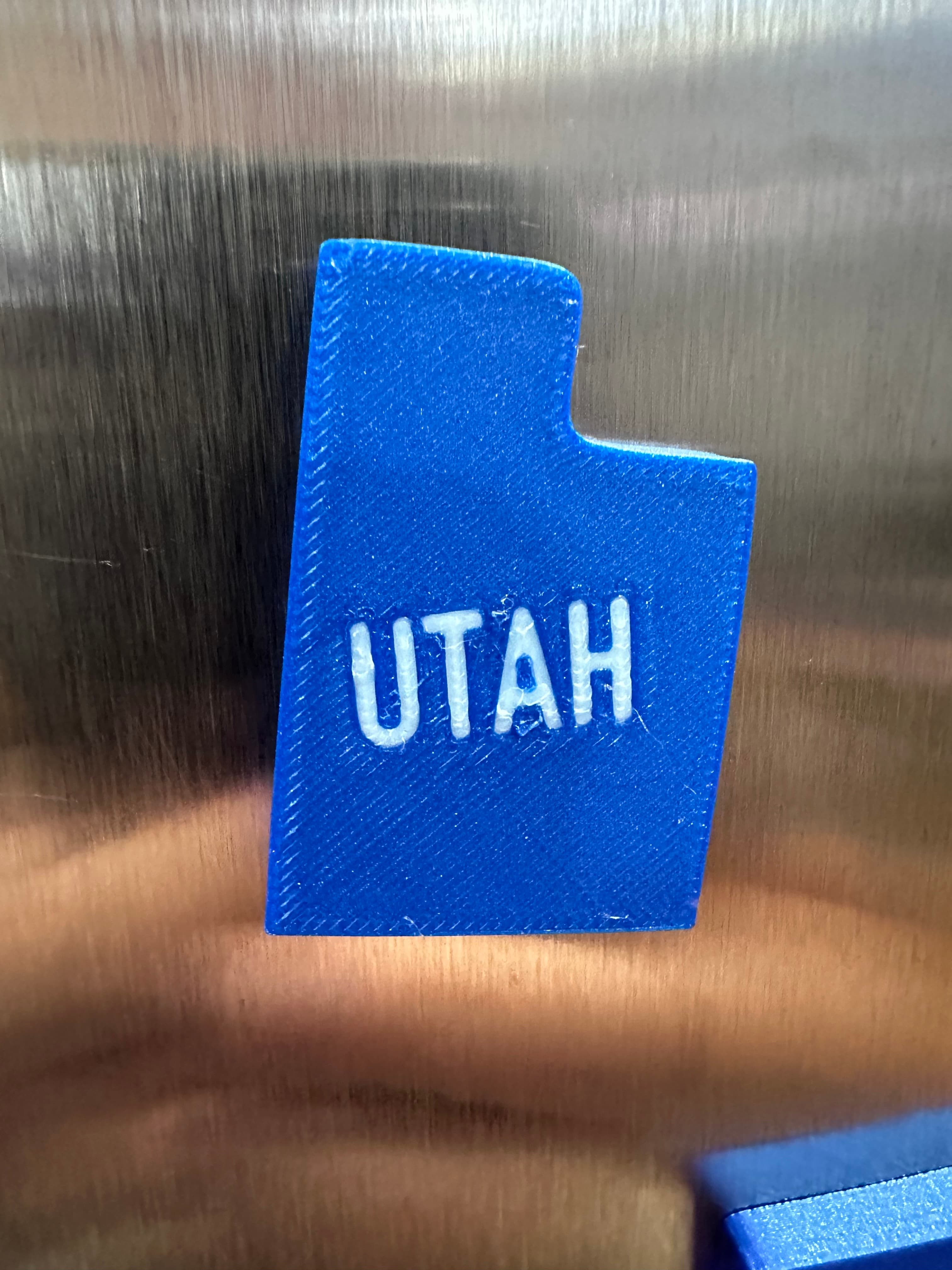 Merica Fridge Magnets - MMU version - UTAH 3d model